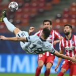 giroud overhead kick vs Atletico Madrid