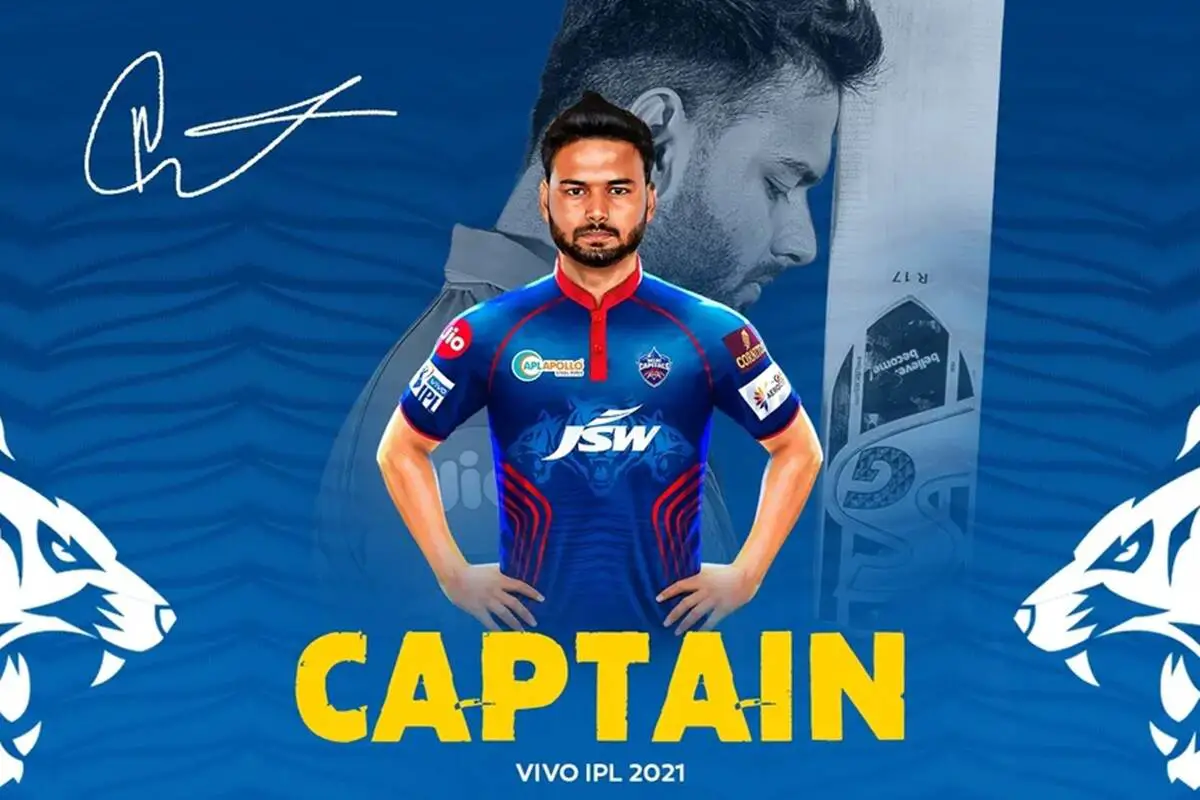 Rishabh Pant Delhi Capitals captain IPL 2021