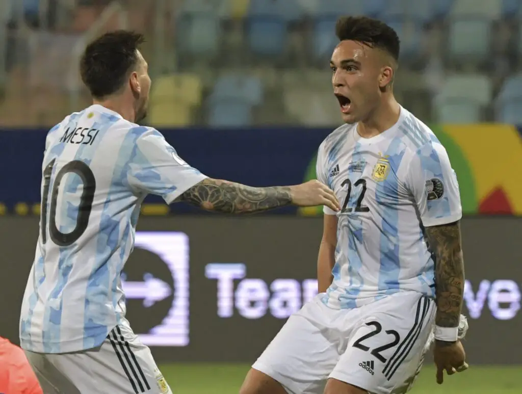 Lautaro and Messi