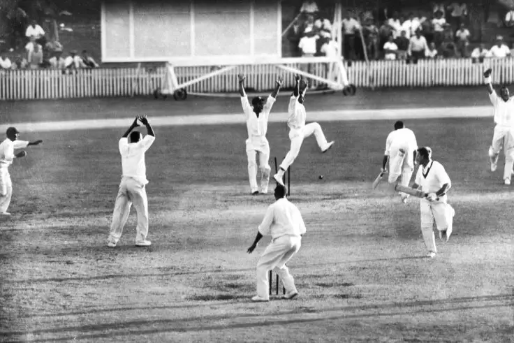 First ever tied test match