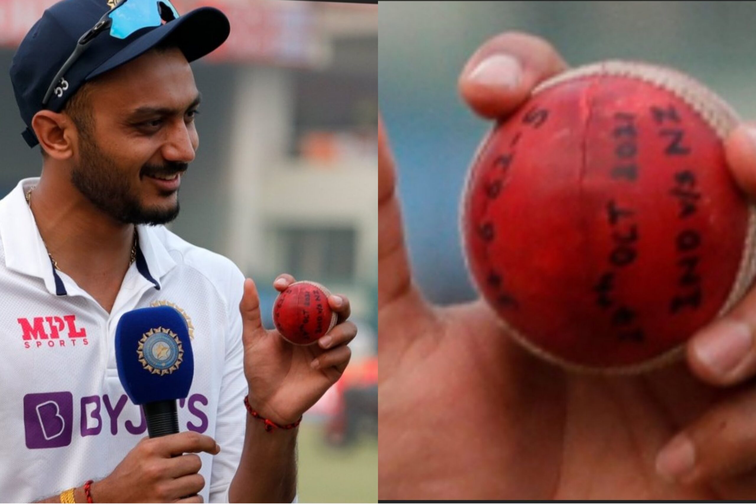 Axar patel wrong date in ball scaled
