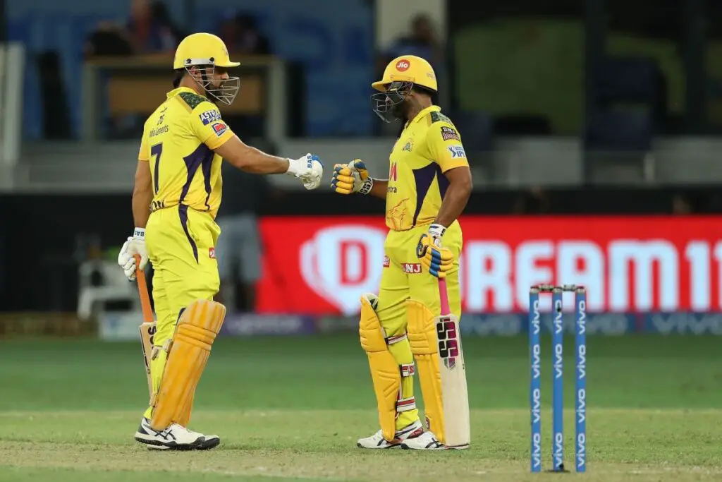 Rayudu and Dhoni Ipl 2021