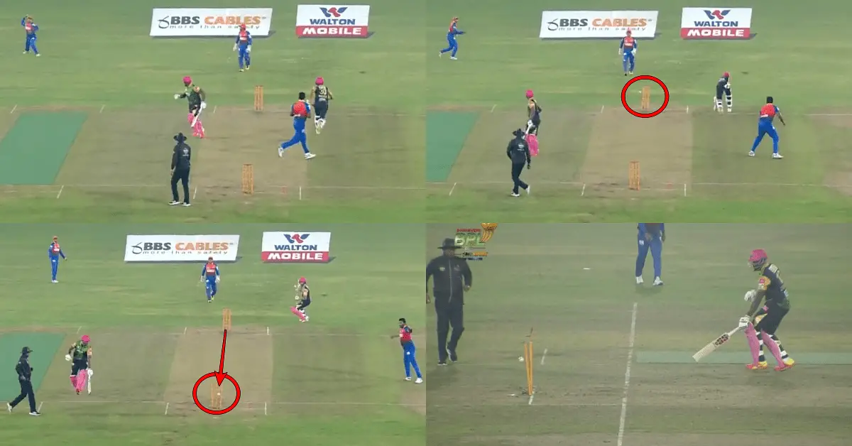 Andre Russell Run Out BPL 1