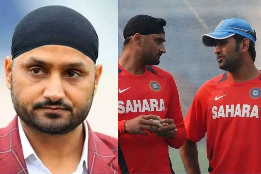 harbhajan and dhoni