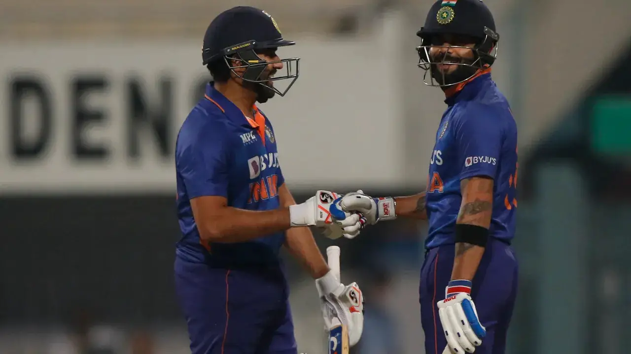 Rohit Sharma and Virat Kohli vs West Indies