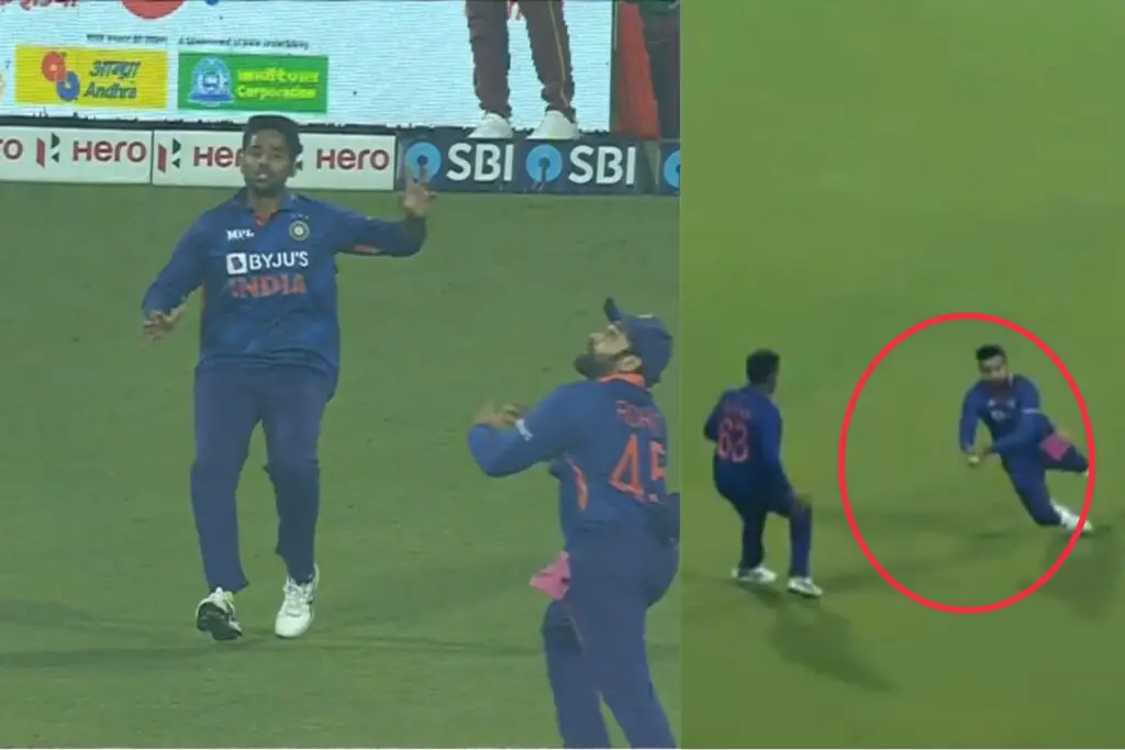 Rohit sharma catch to dismiss odean smith