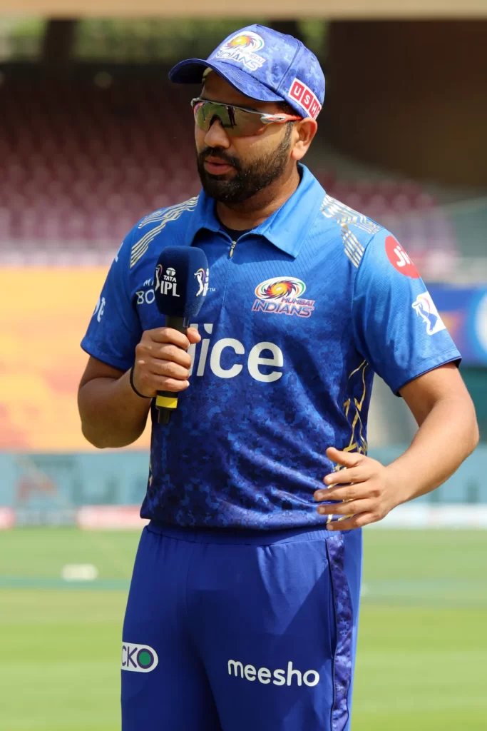 Rohit Sharma toss