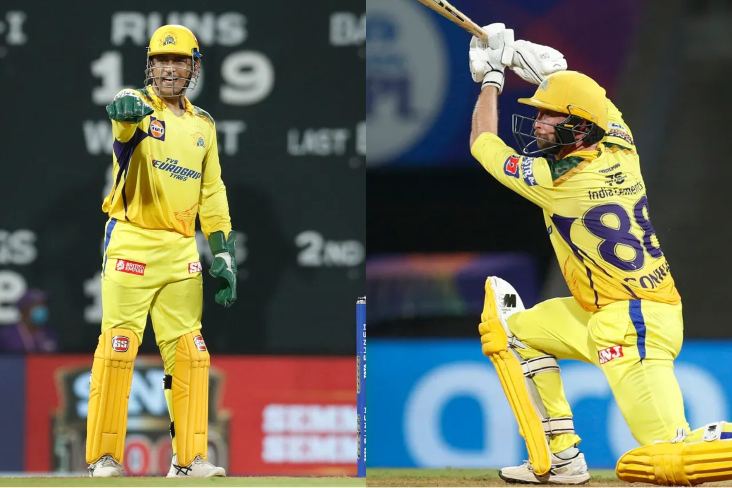Conway and dhoni scaled