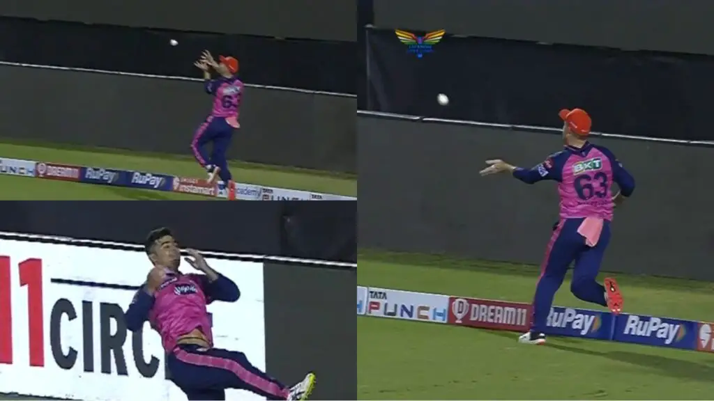 Riyan parag and jos Buttler realay catch