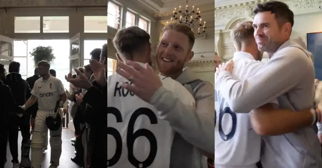 Joe root welcomed