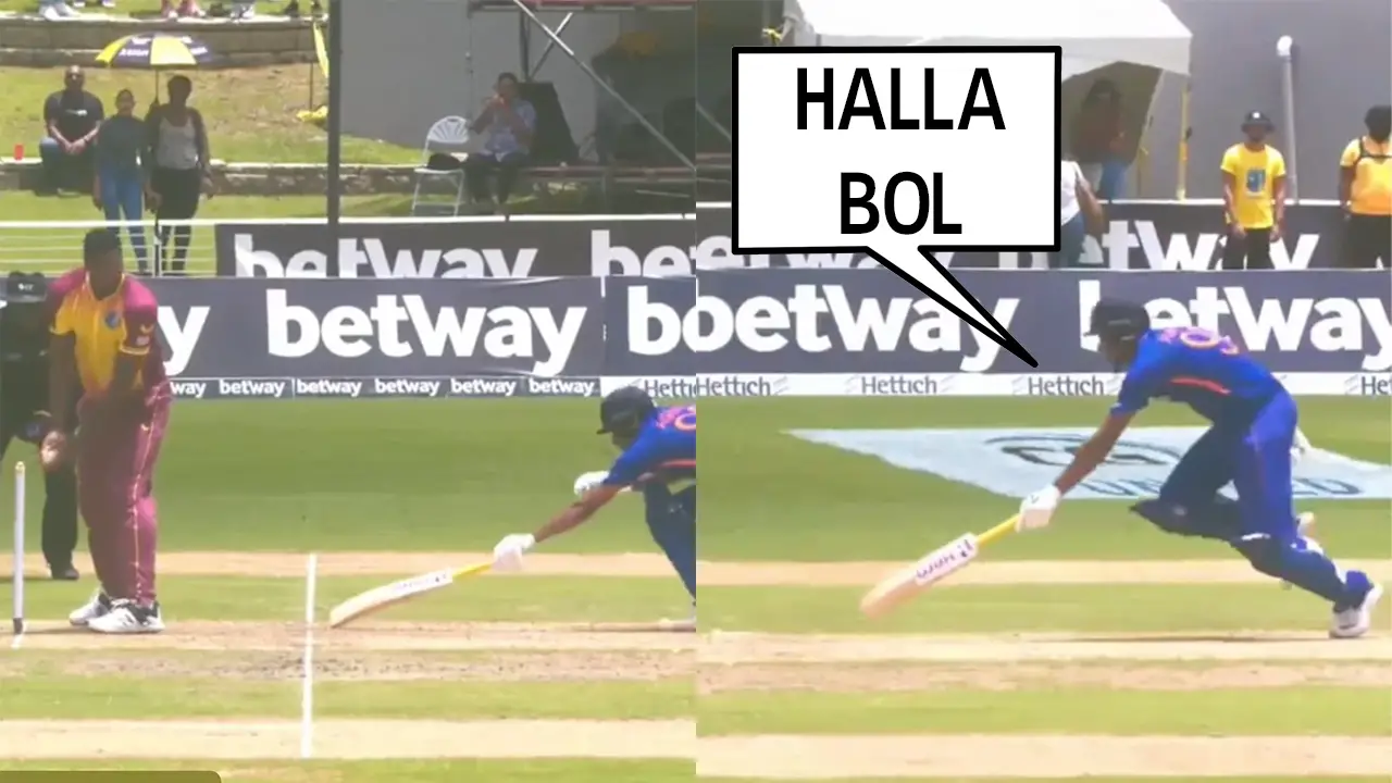 Obed Mccoy run out ashwin moment
