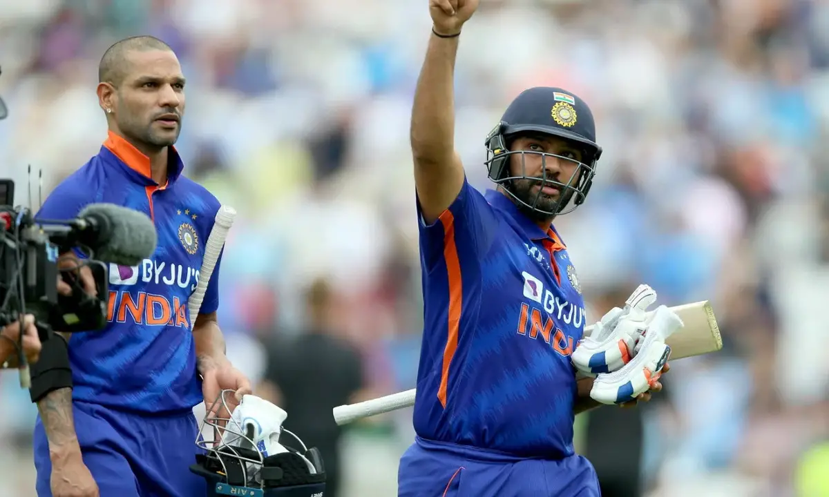 dhawan and rohit sharma