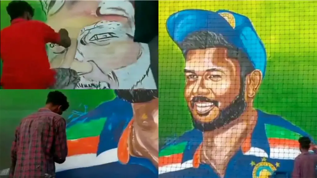 sanju samson paint