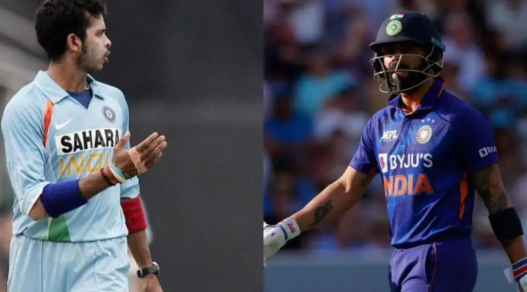 sreesanth and kohli