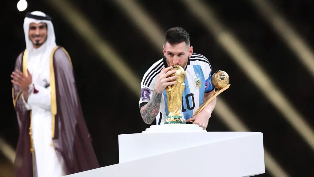 messi golden ball