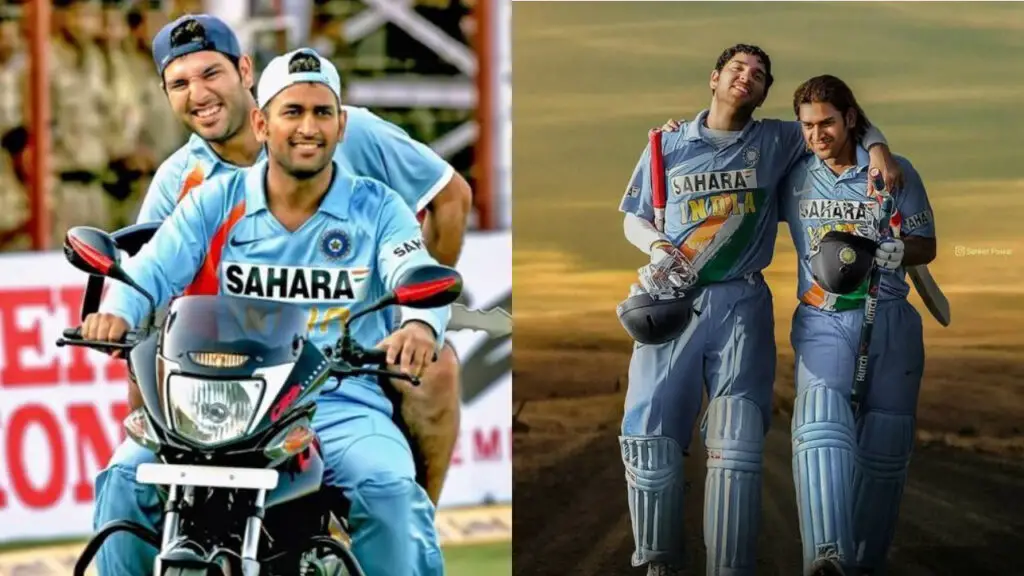 dhoni and yuvi