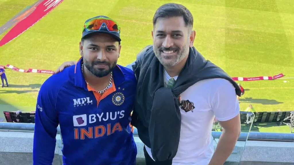 dhoni and pant